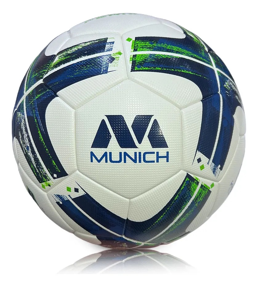 Pelota Munich Fenix Profesional Hybrid Technology Verde Azul