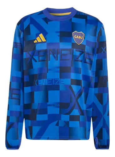 Buzo Adidas Prepartido Boca Juniors